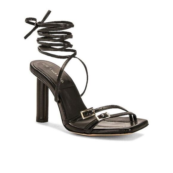 Ilio Smeraldo Maeve Leather Strappy Sandals 38 NIB - Picture 1 of 15